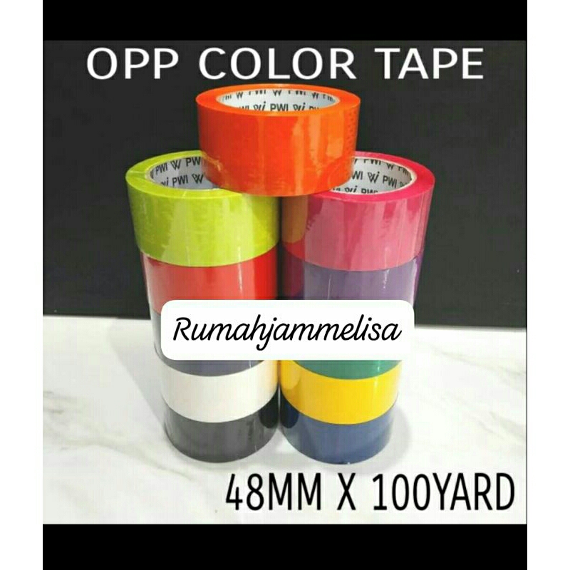 lakban PWI warna warni
