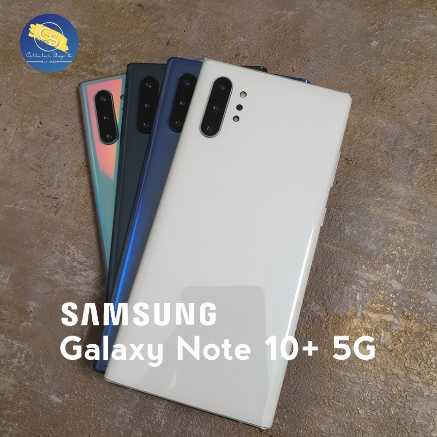 SAMSUNG GALAXY NOTE 10+ 5G RAM 12GB/256GB GARANSI IMEI 1TAHUN FULLSET SECOND ORIGINAL