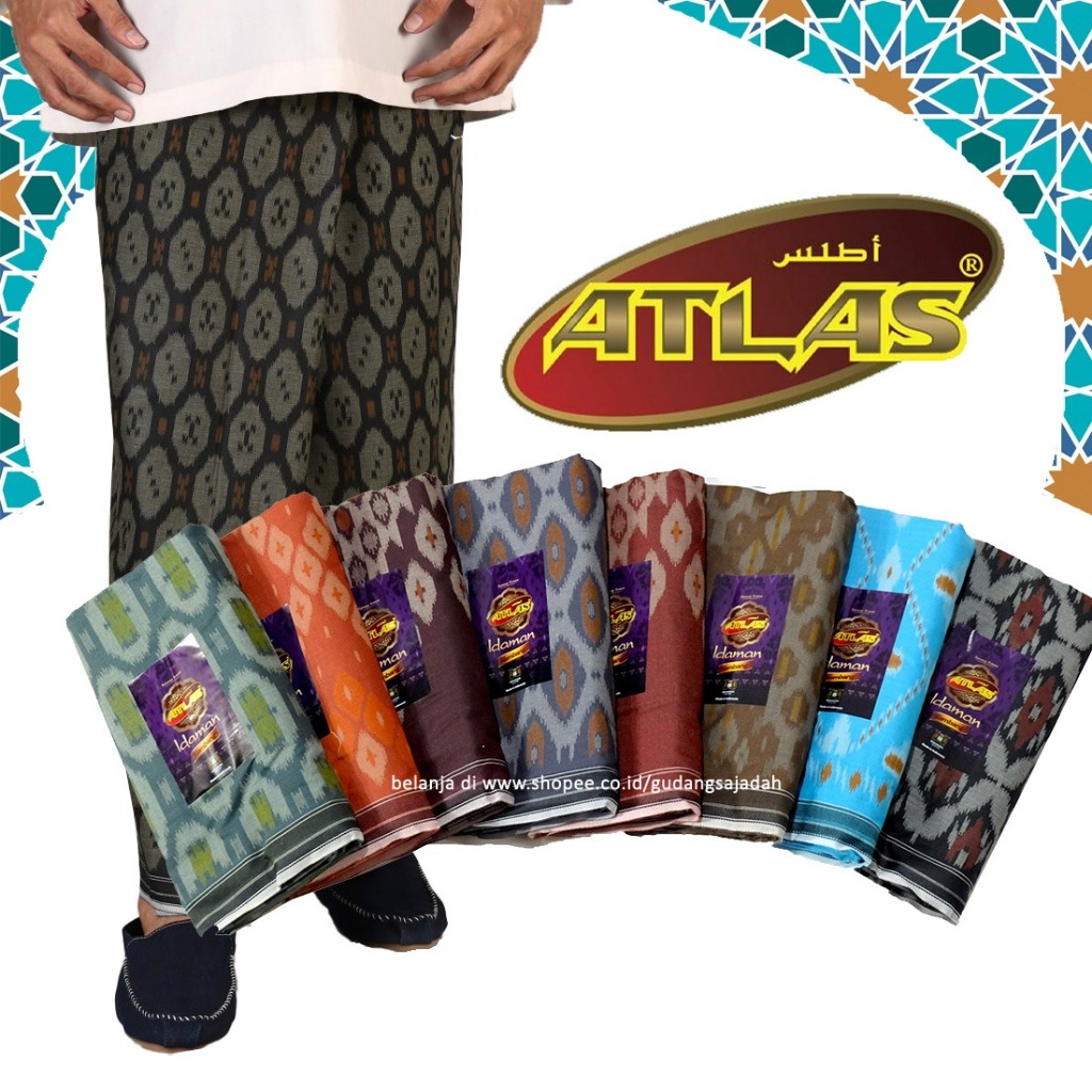 Sarung Tenun Dewasa Laki Laki ATLAS IDAMAN Behaestex