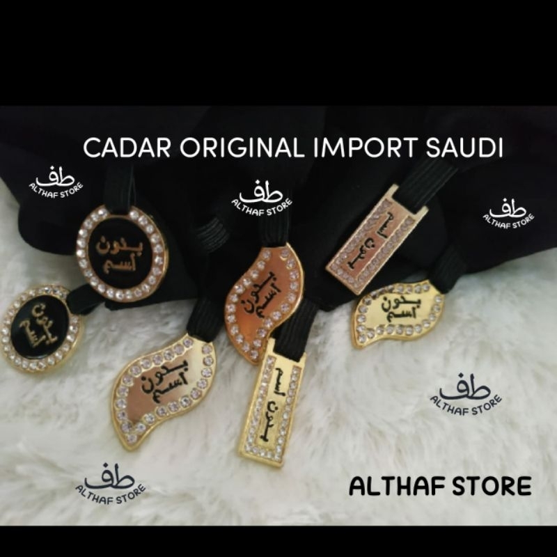Cadar bandana original impor saudi CADAR BANDUL BIDUUNI ISMI