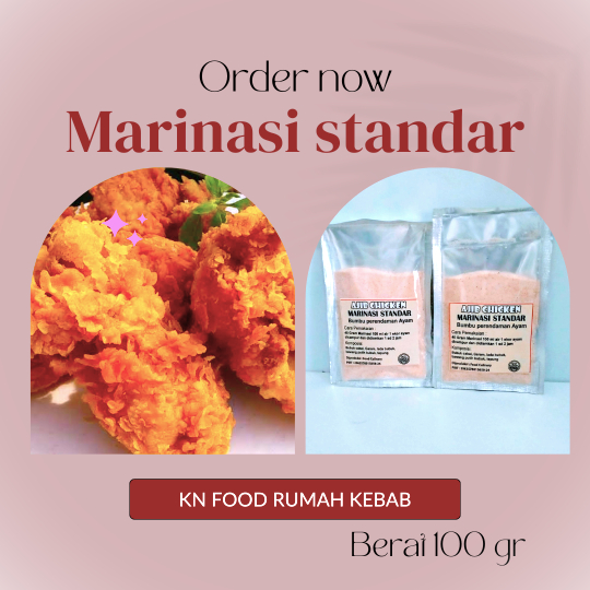 

Bumbu Perendaman Marinasi Marinade Ayam 100 grm-Marinasi Standar 1 ons