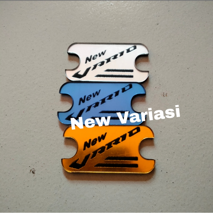 Emblem cover tutup minyak rem honda vario new 125 cover tutup master rem honda new vario 125