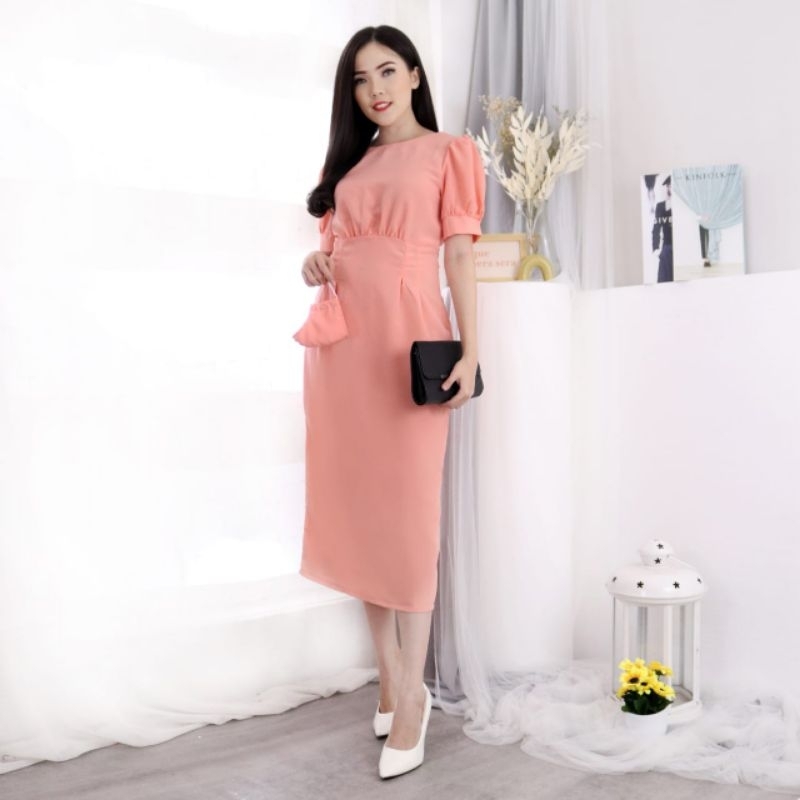 ElegantPGMTA Miranda Dress Midi Span [ELG882]