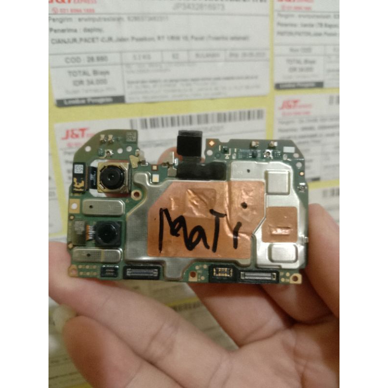 mesin vivo y15s matot