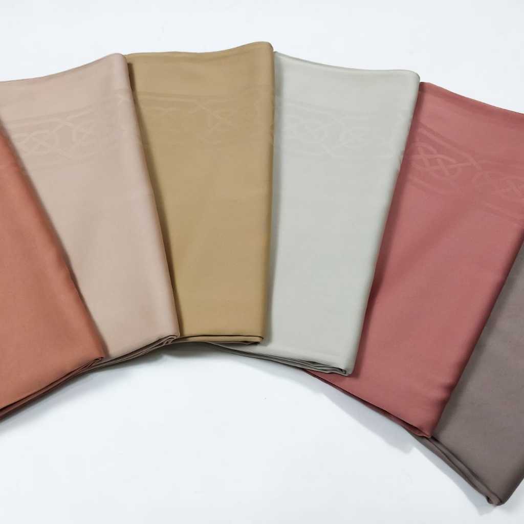 Hijab Turki WAFA Pano Emboss  - Hijab Size 110*110 cm - 003-2