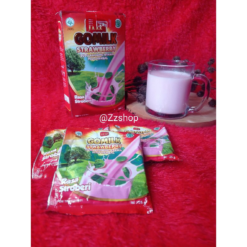 

GOMILK susu kambing etawa plus herbal (saset 25gram)