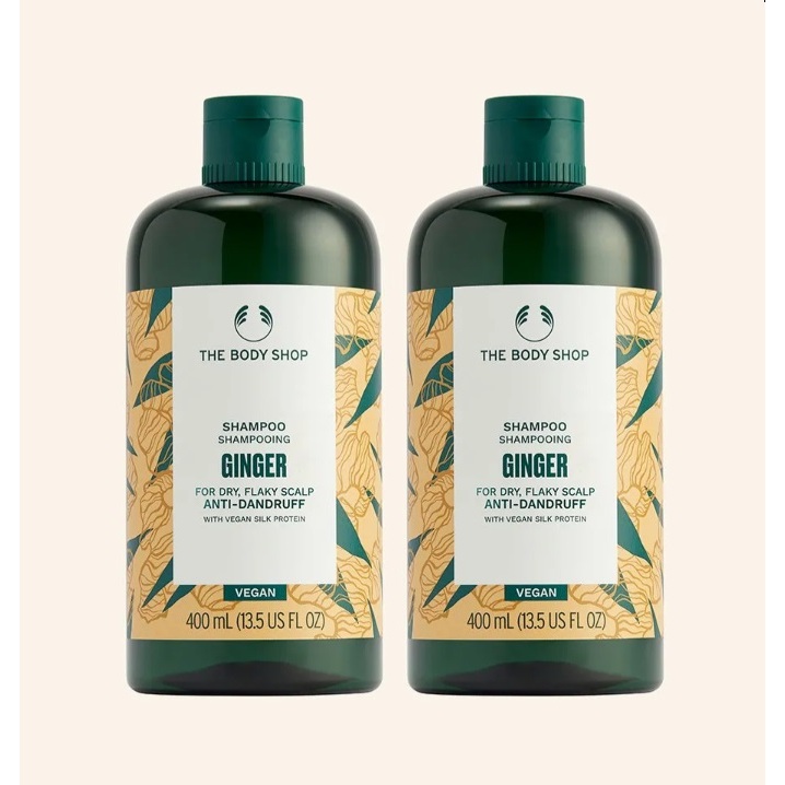the body shop ginger anti dandruff shampoo 400ml