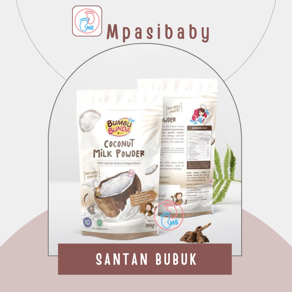 

Bumbu instan Bunda by Elia Organic Coconut Milk Powder Santan Bubuk Organik 100% Kelapa Murni Non Pengawet Gluten Free Sumber Serat