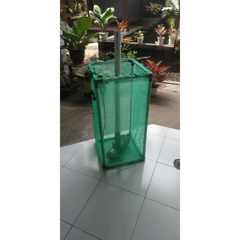 Saringan sarangan pompa air kolam burayak ikan koi