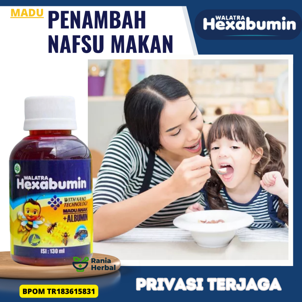 Madu Anak Penambah Nafsu Makan, Suplemen Penambah Nafsu Makan, Suplemen Penambah Berat Badan Anak, M