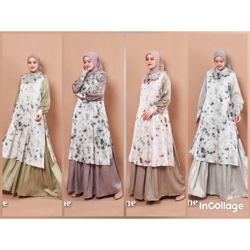 Syadeline Dress By Marevi Original Standar