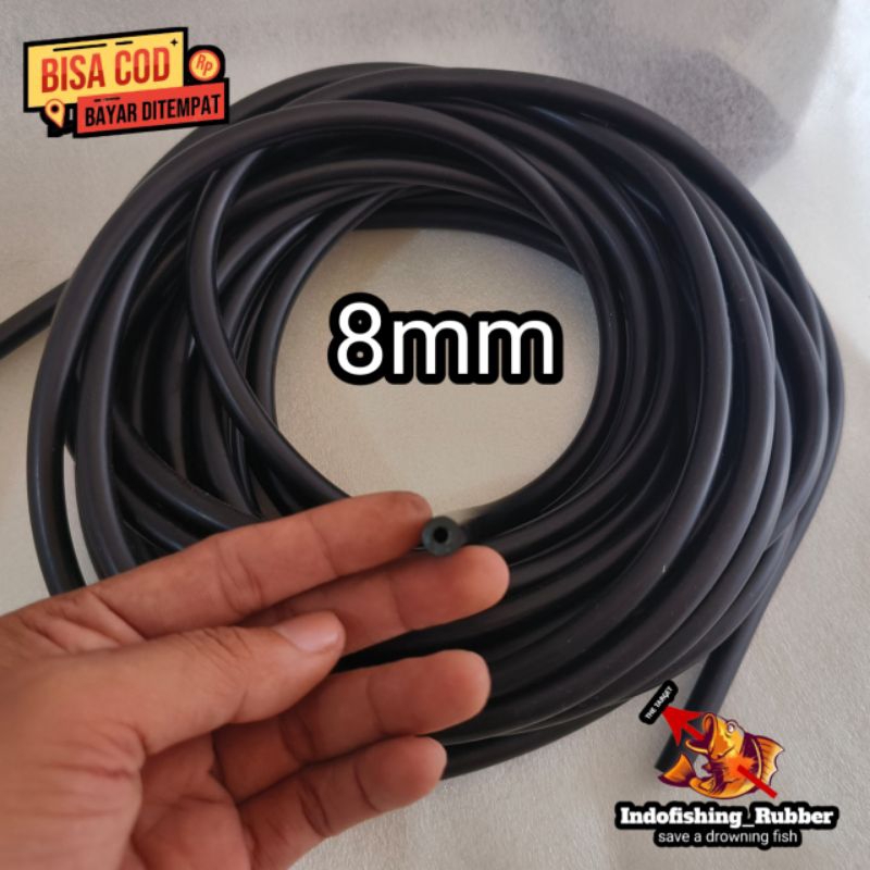 Karet Slingshot Panah Ikan 8mm PROMO DISKON