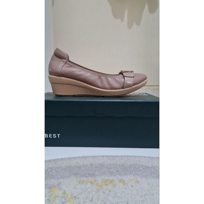 Everbest sepatu wedges preloved