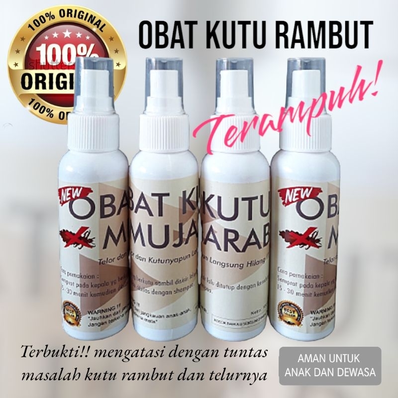Obat Pembasmi Kutu Rambut Semprot untuk Anak dan