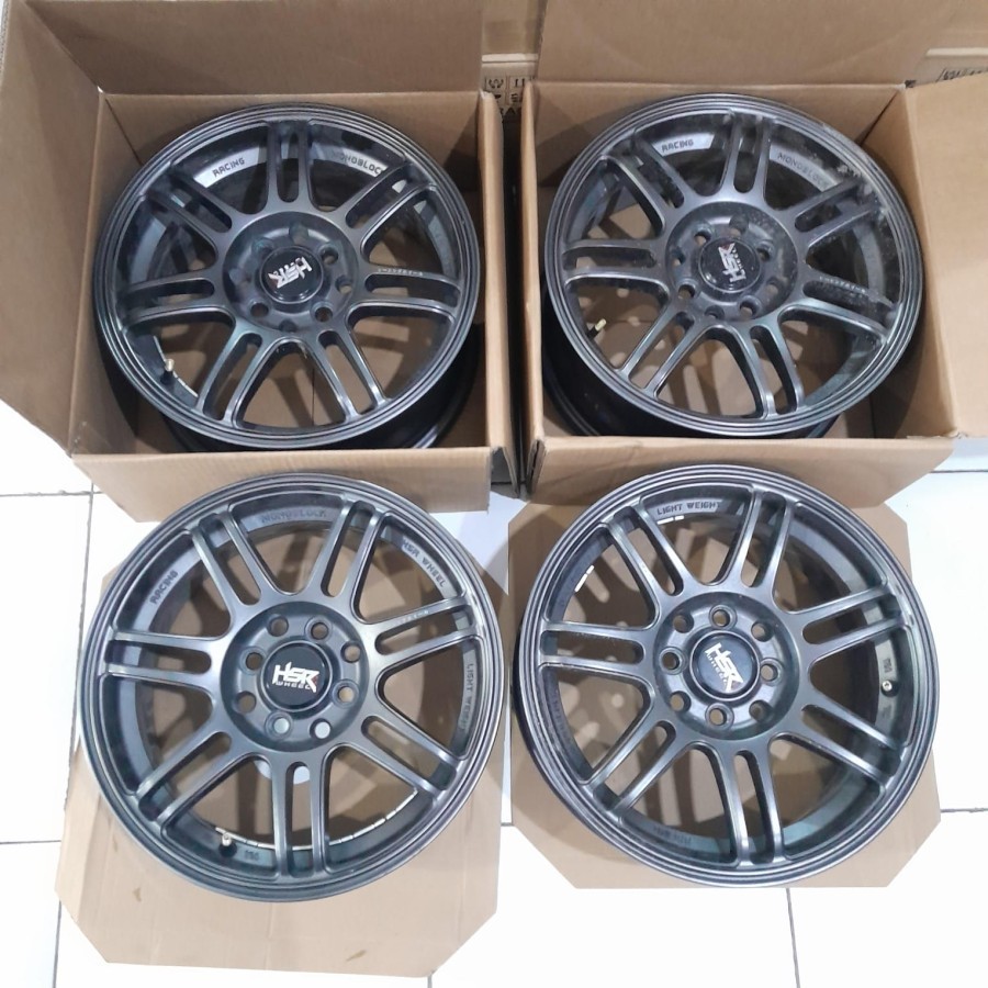VELG MOBIL BEKAS R15 BAUT 4 BOON R15X6,5 8X100-114ET42