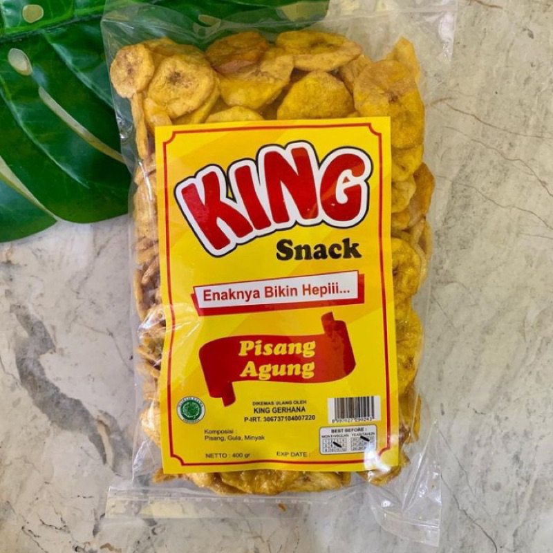 

King Snack Pisang Agung 400gr