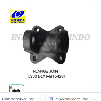 Flange Joint Tapak Joint L300 Deluxe Mitsuda