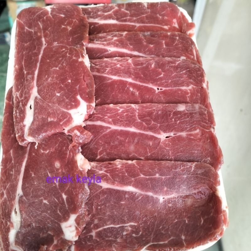 

slice beef low fat