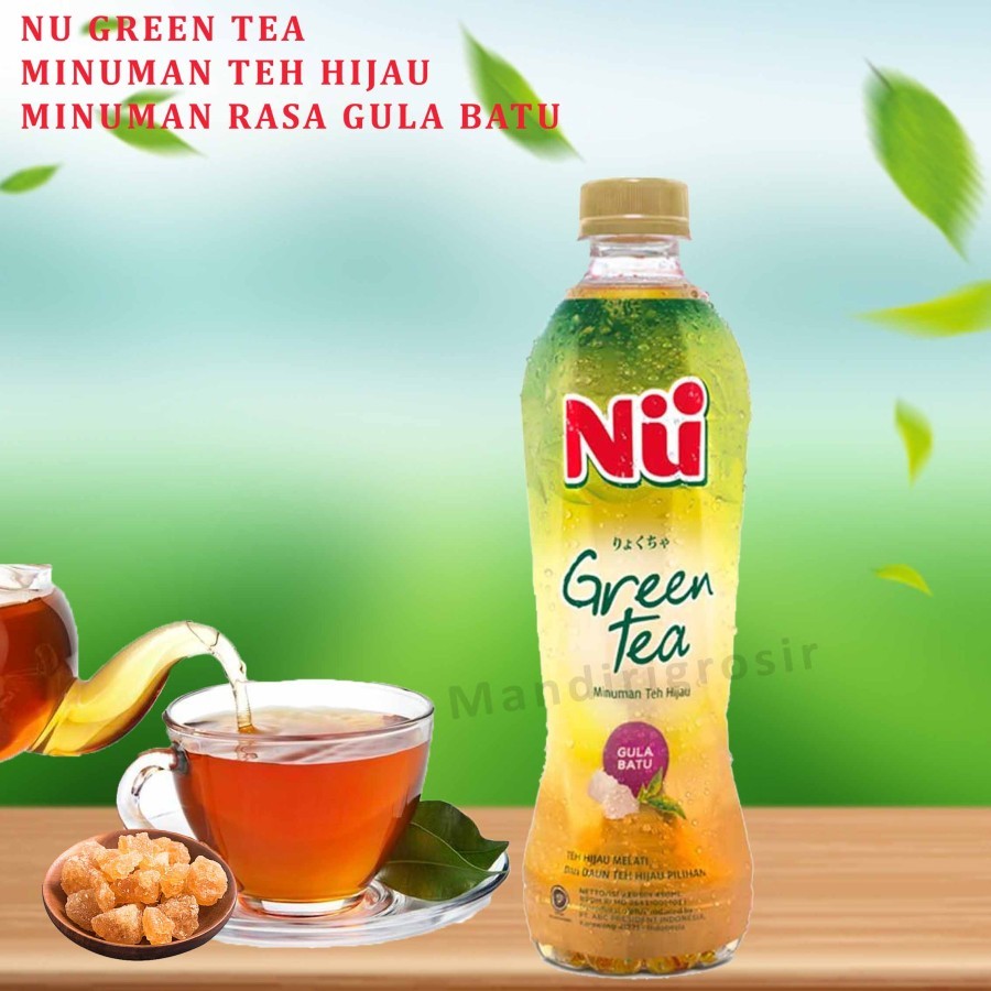 

Minuman Teh Hijau * Nu Green Tea * Rasa Gula Batu * 450ml