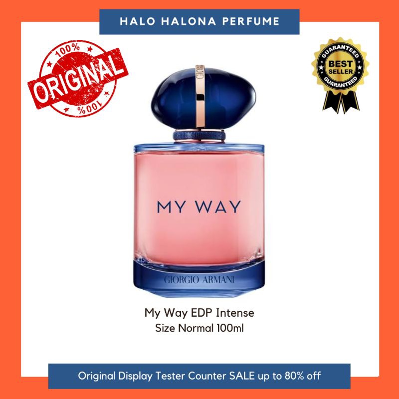 My Way EDP INTENSE Non Box Parfum Original Authentic Tester Display Counter