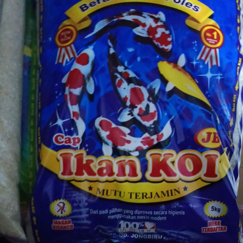 

Beras Koi biru 5 kg