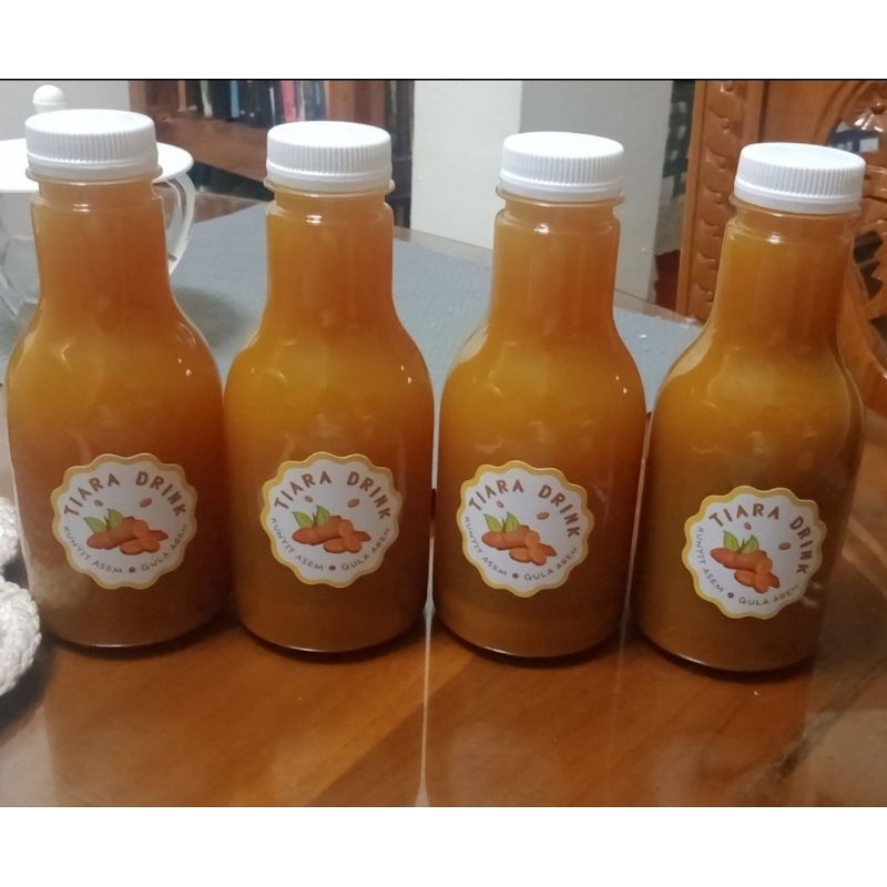 

JAMU KUNYIT ASEM - Minuman herbal, home made 100%, gula aren 250 ml.