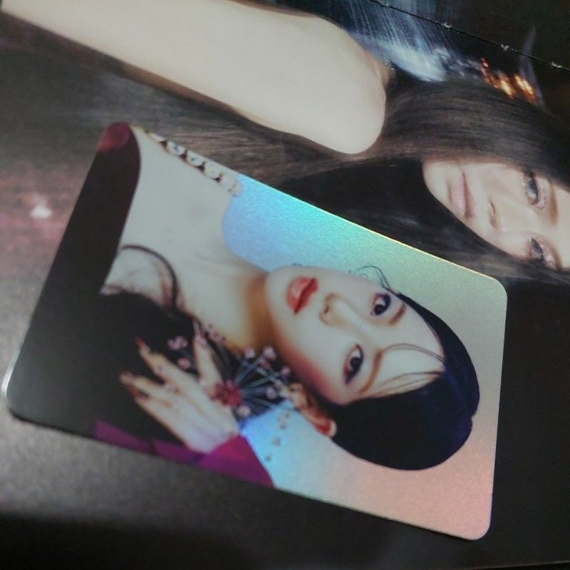 ( Photocard Only ) Aespa Official Better Things Hologram Photocard Set Karina Version
