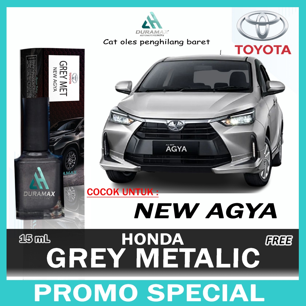 CAT OLES GREY METALIC AGYA 2023 /AYLA 2023