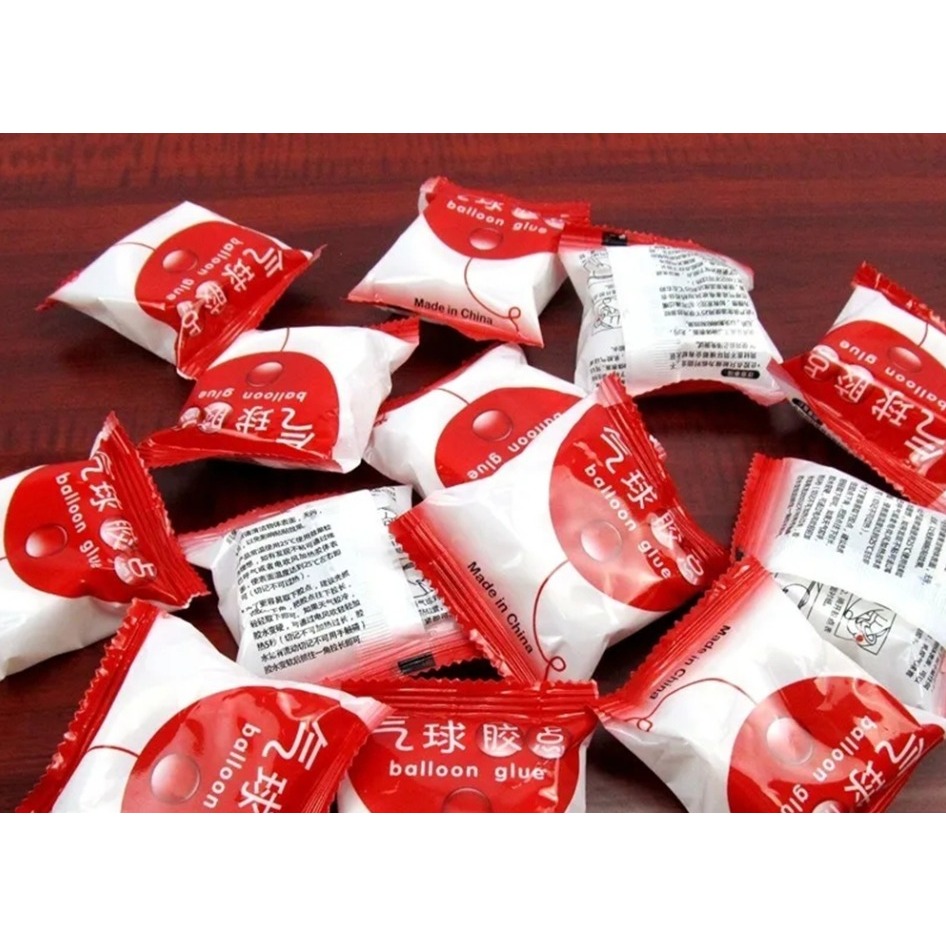 COD IP99 Ballon Glue / Lem Balon / Lem Dekorasi / Glue Dot Balloons