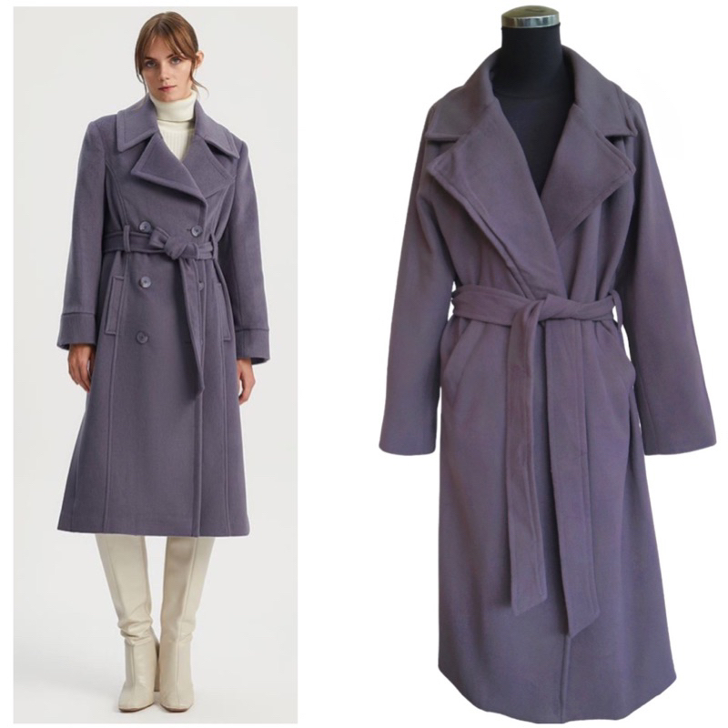 Coat wool wanita brand Grl