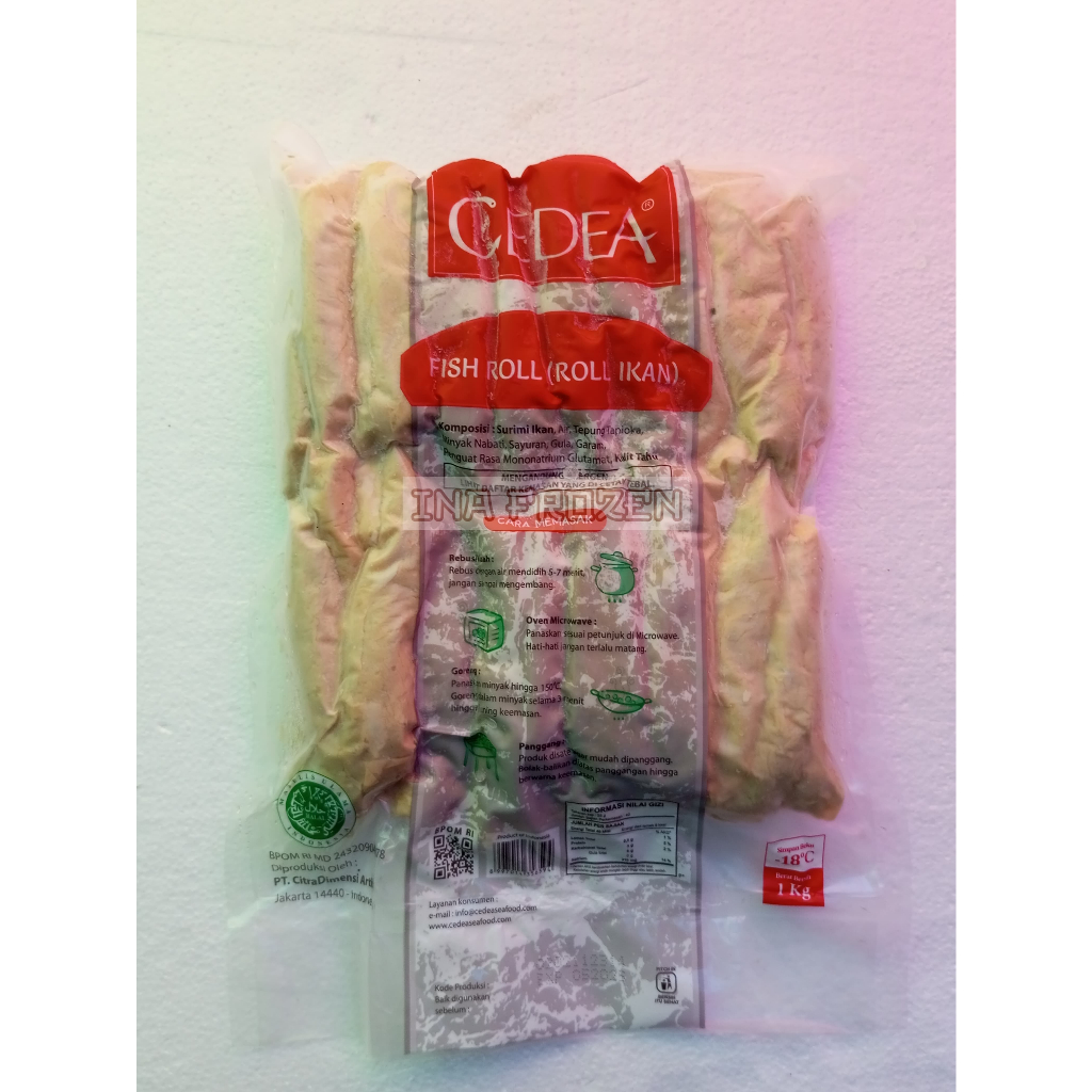 

Cedea fish roll 1kg
