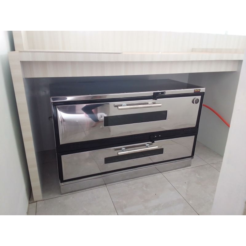 oven gas stainless ukuran 120 cm