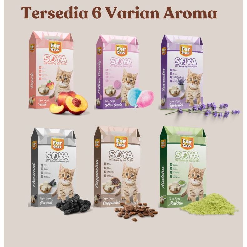 Pasir Tofu Kucing For Cats 7Liter