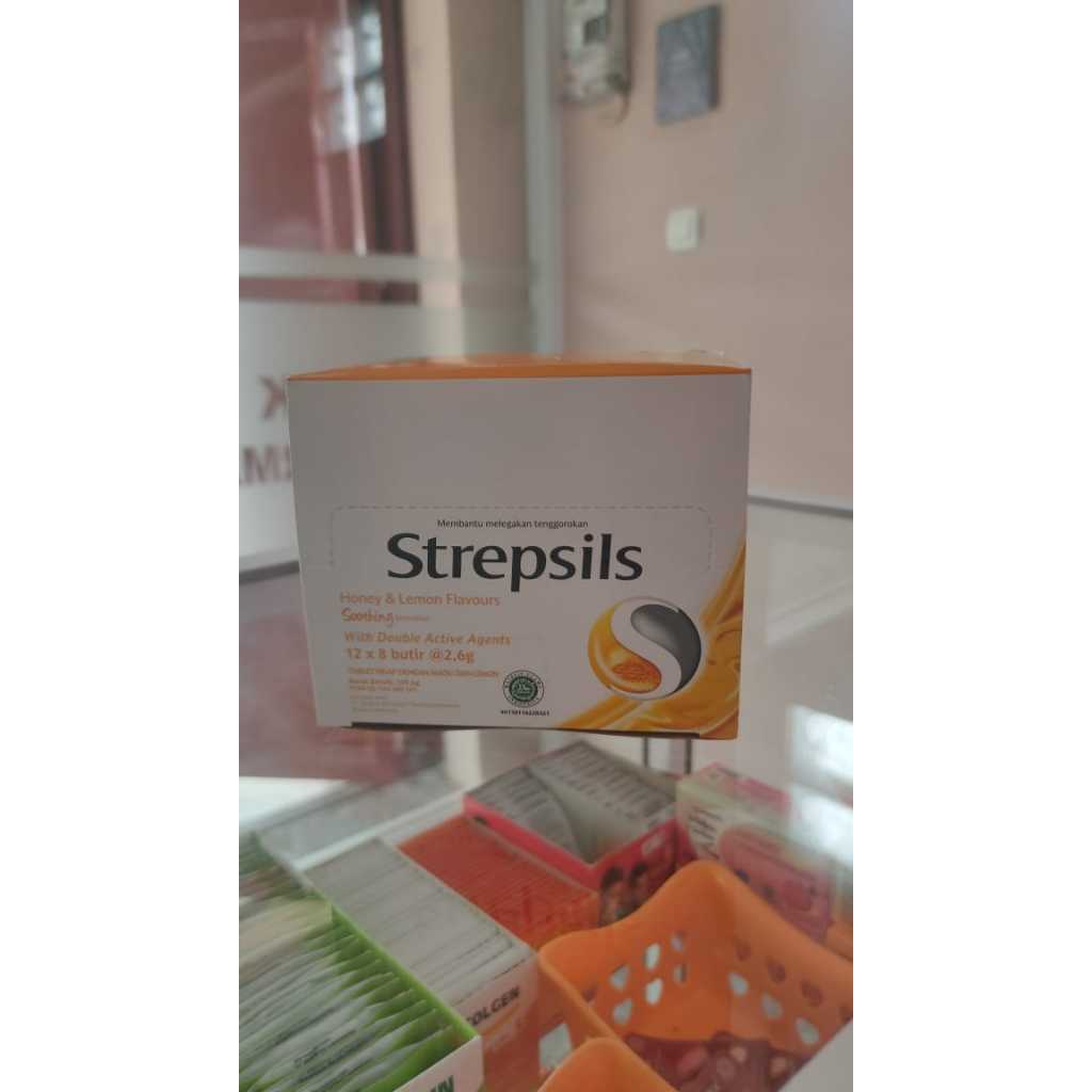 

Strepsil Permen Pelega Tenggorokan