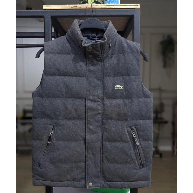 vest puffer lacoste