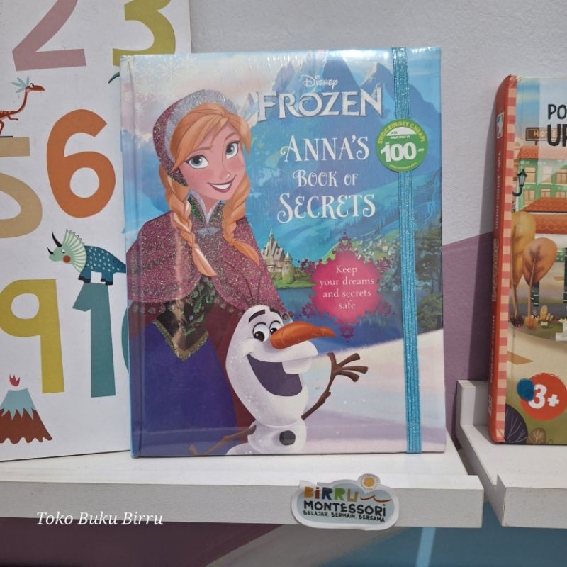 Disney frozen anna's book of secret (buku diary anak)