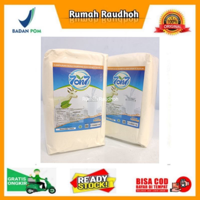 

SUSU KAMBING ETAWA BUBUK 7on7 KEMASAN 1 KG RASA ORIGINAL