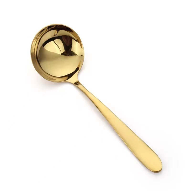 Sendok Sup Gold Sendok Kuah Gold Centong Kuah/Sendok Gold/irus/Skimmer