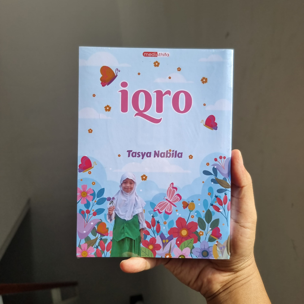

MOTIF BUNGA - Iqro Custom Iqro Juz Amma Tulis Nama dan Foto Anak Hadiah Untuk Anak