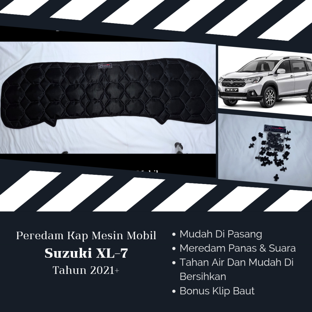 Suzuki XL7 2021+ Peredam Panas Dan Suara Kap Mesin Mobil