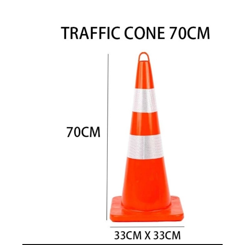 Traffic cone 70cm / safety cone