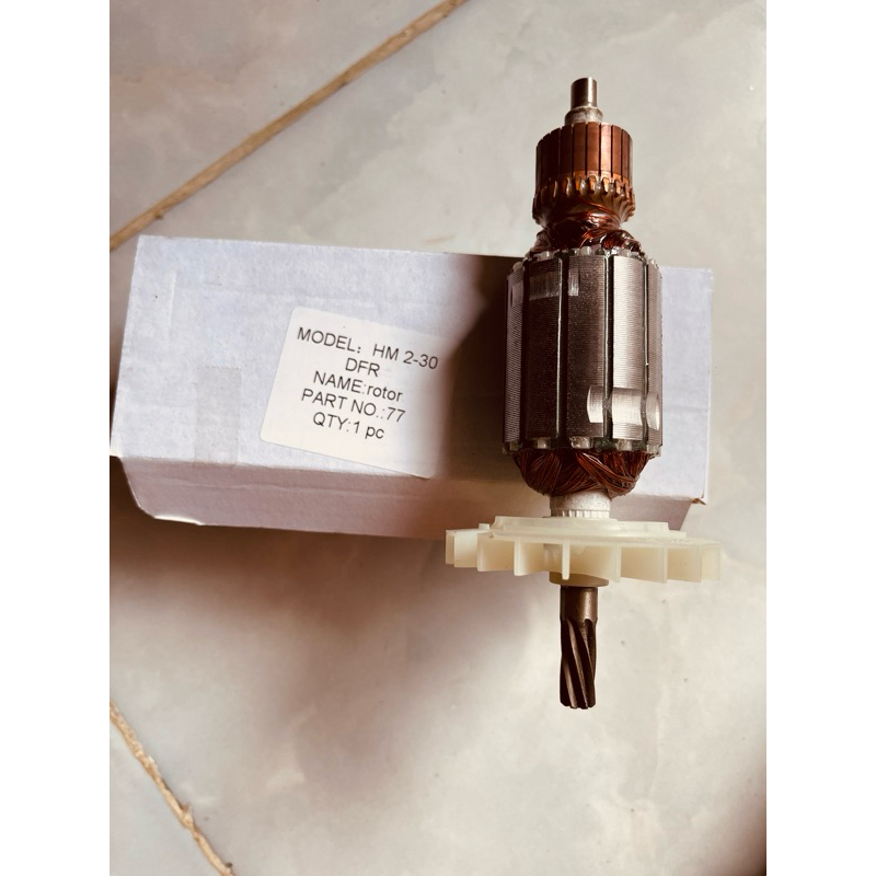 Armature HM 2-30 DFR for Mesin Bor Bobok Bitec