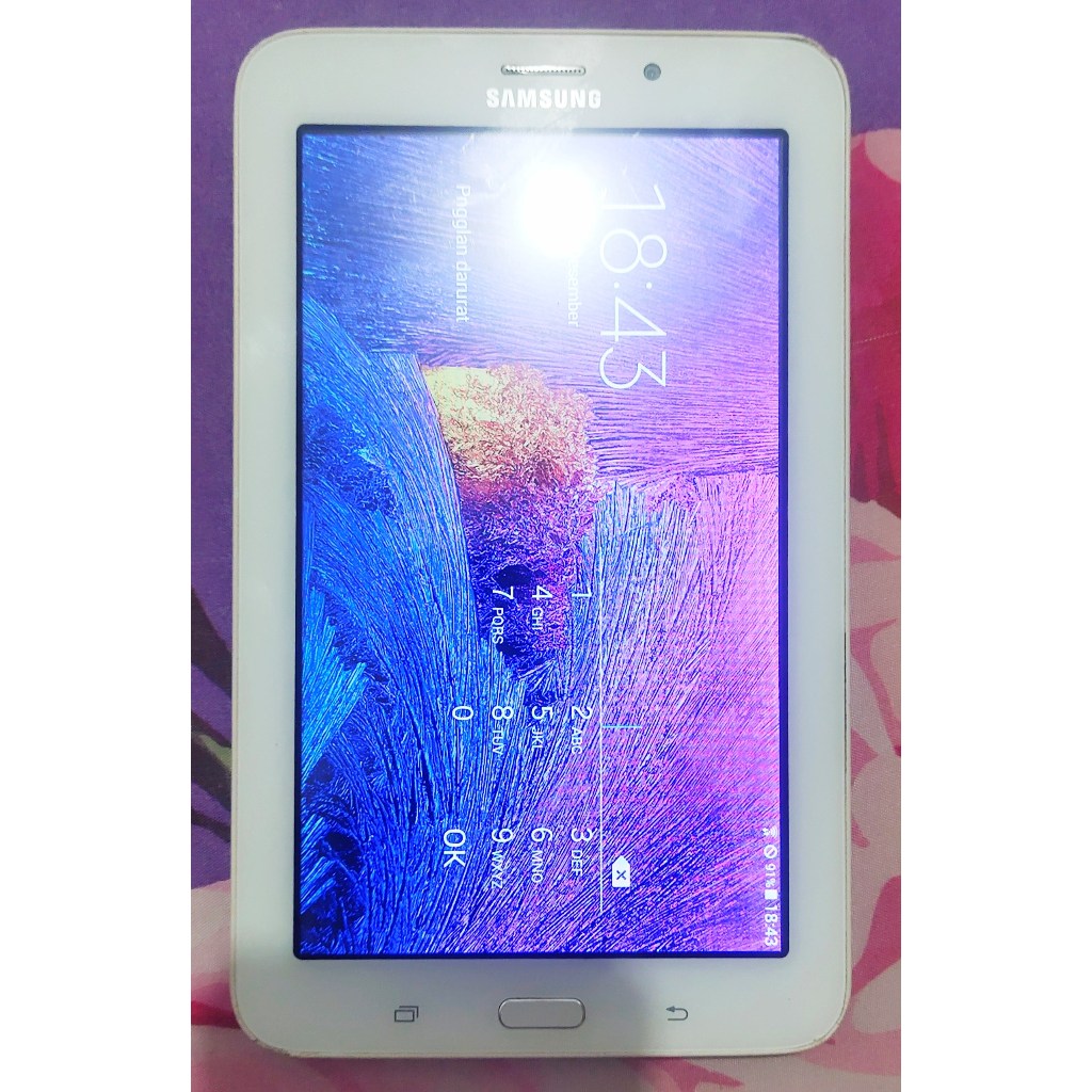 Samsung Tab A 2016 7 inch Ex Resmi Sein Indonesia Second, unit only