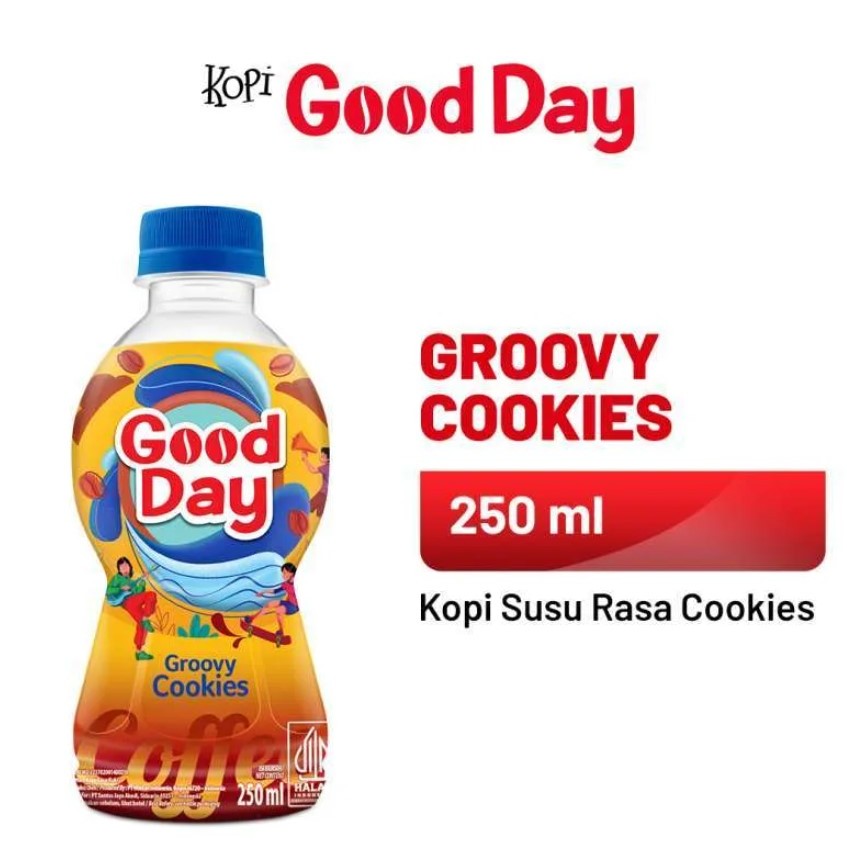 

Good Day Grovy Cookies Coffe Drink 250ml