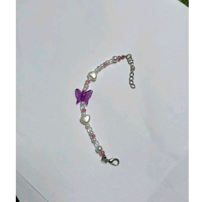 CUTEE BUTTERFLY BRACELET | beads bracelet