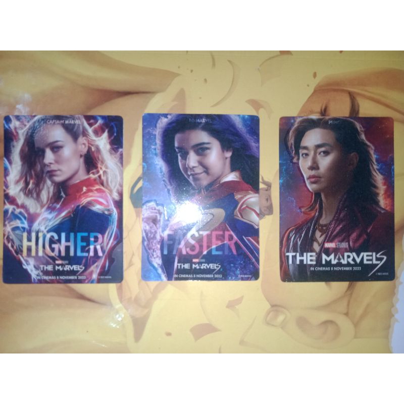 Ct collectible ticket the marvel's