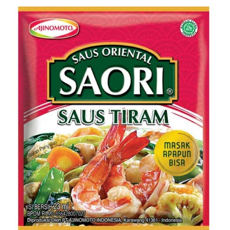 

Saori saus tiram renceng 23 ml