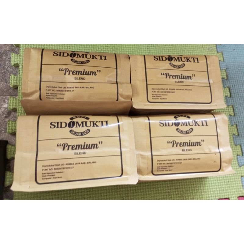 

100% kopi Robusta & Arabica sidomukti Premium Blend 250g