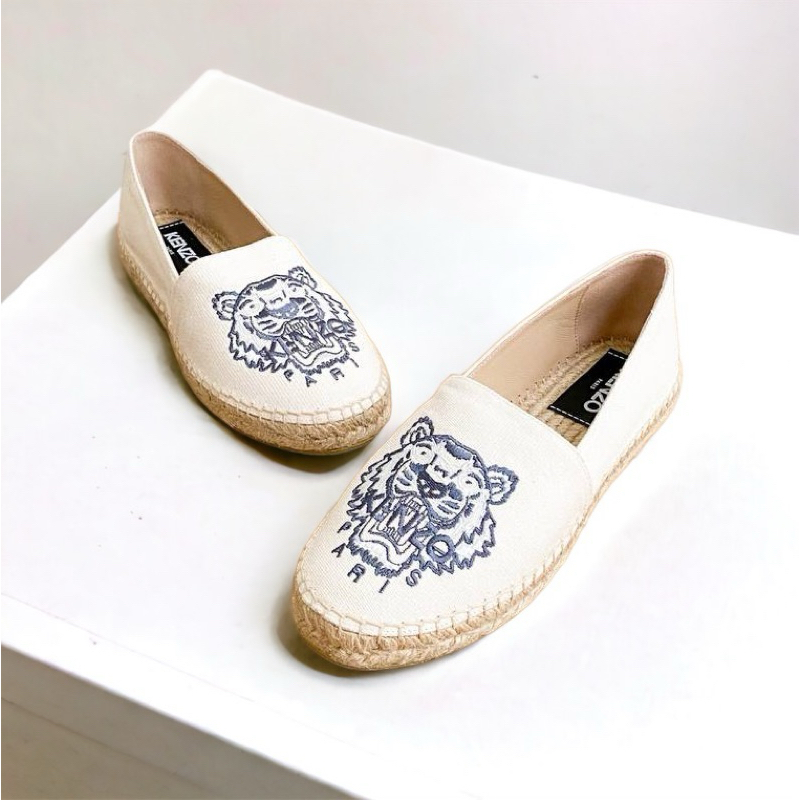 Original Kenzo Tiger Canvas Espadrilles