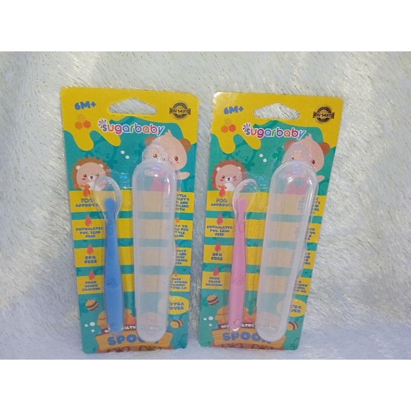 Sugar Baby Silicone Spoon With Case